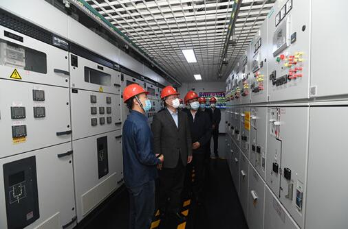 毛偉明董事長(zhǎng)、辛保安總經(jīng)理赴國(guó)網(wǎng)北京電力督導(dǎo)檢查全國(guó)兩會(huì)供電保障工作