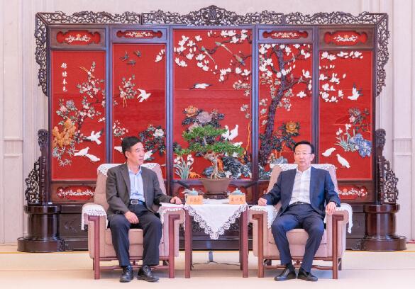 中國能建總經(jīng)理、黨委副書記孫洪水拜訪揚州鎮(zhèn)江主要領(lǐng)導(dǎo)