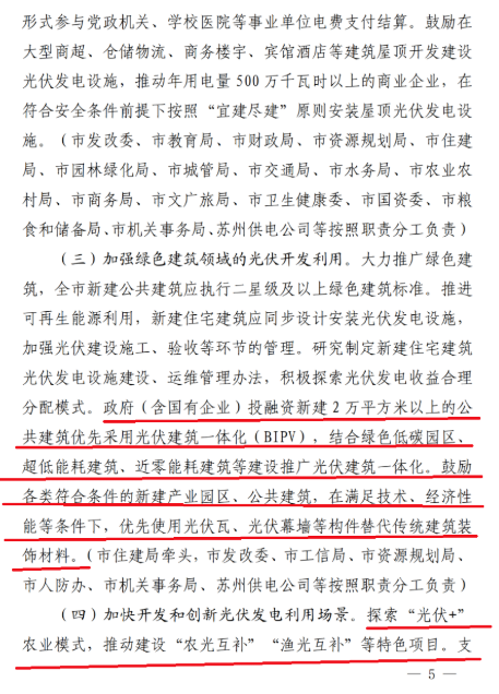 蘇州：國企廠房100%安裝分布式光伏！