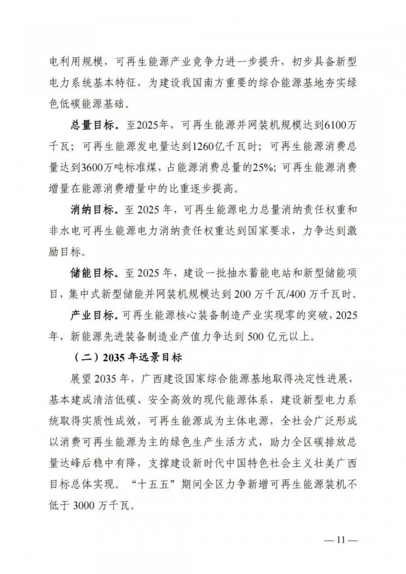 廣西“十四五”規(guī)劃：大力發(fā)展光伏發(fā)電，到2025年新增光伏裝機15GW！