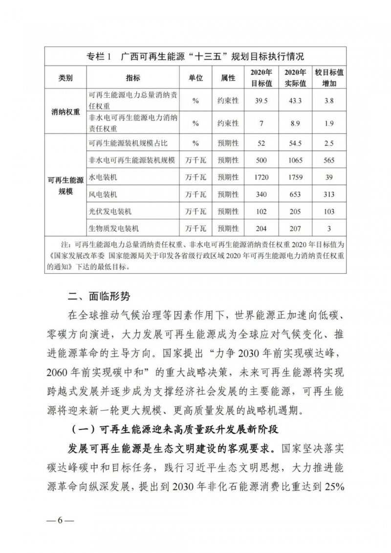 廣西“十四五”規(guī)劃：大力發(fā)展光伏發(fā)電，到2025年新增光伏裝機15GW！