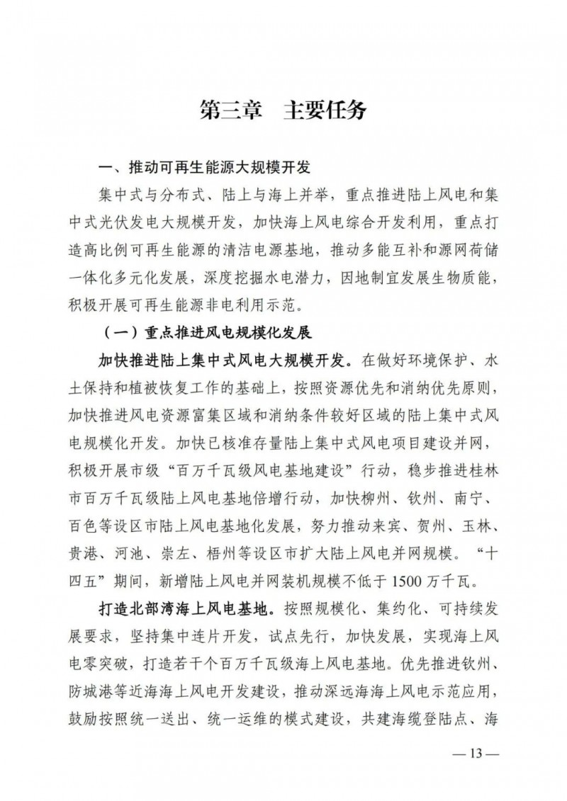 廣西“十四五”規(guī)劃：大力發(fā)展光伏發(fā)電，到2025年新增光伏裝機15GW！