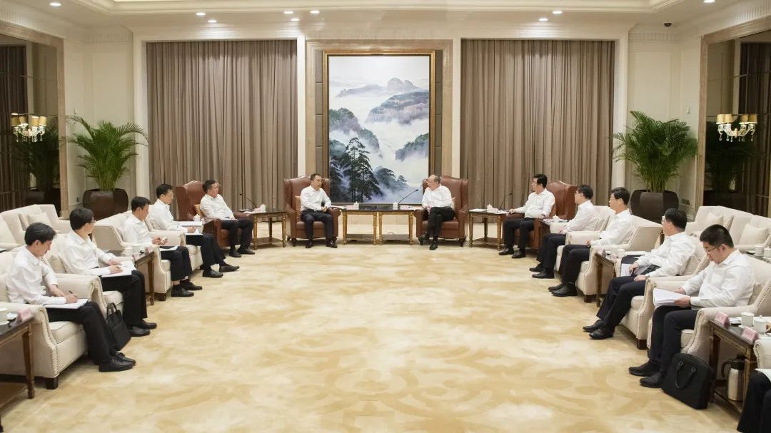 鄒磊、劉明勝拜會福建省委書記尹力、省長趙龍