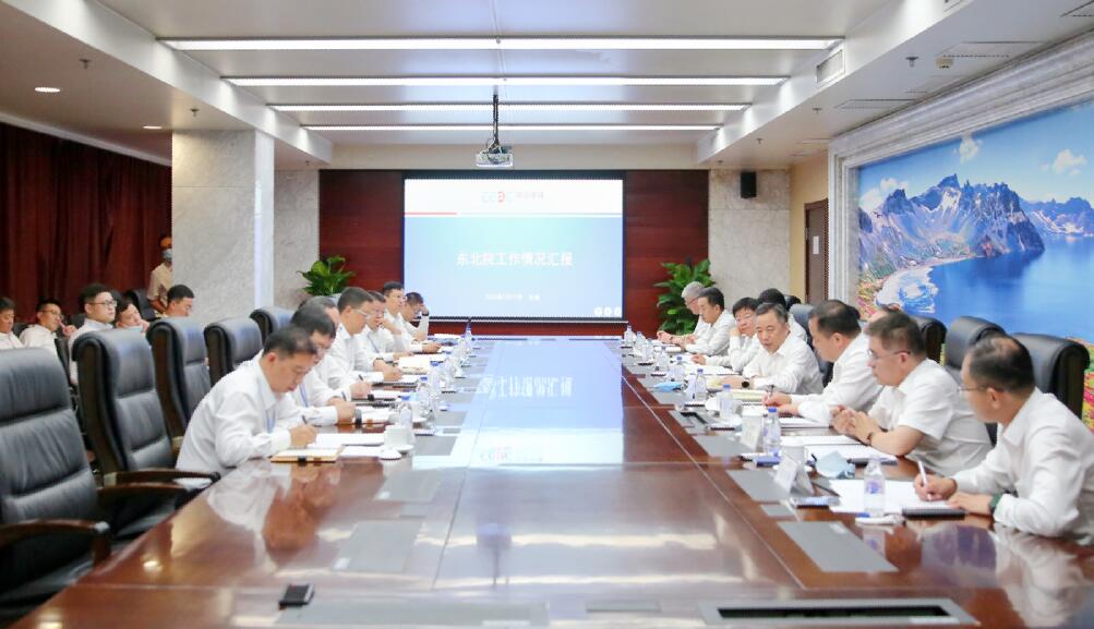 中國能建黨委書記、董事長宋海良赴東北電力設(shè)計(jì)院調(diào)研