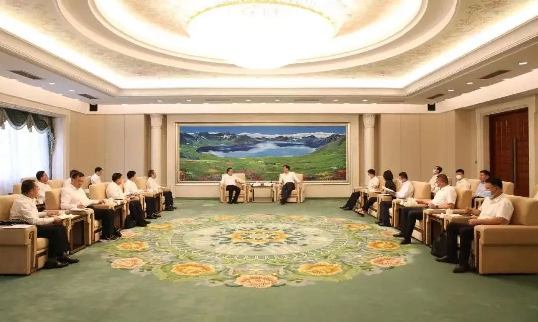 中國(guó)能建黨委書記、董事長(zhǎng)宋海良拜會(huì)吉林省委常委、長(zhǎng)春市委書記張志軍