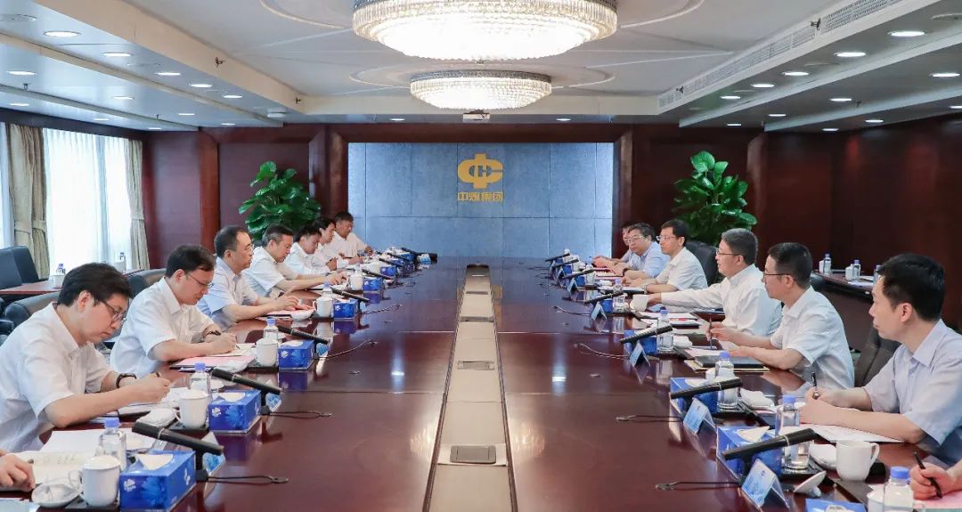 鄒磊、劉明勝拜會(huì)中煤集團(tuán)黨委書記、董事長(zhǎng)王樹東