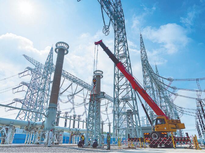 賦能京畿，北京東變電站擴建忙