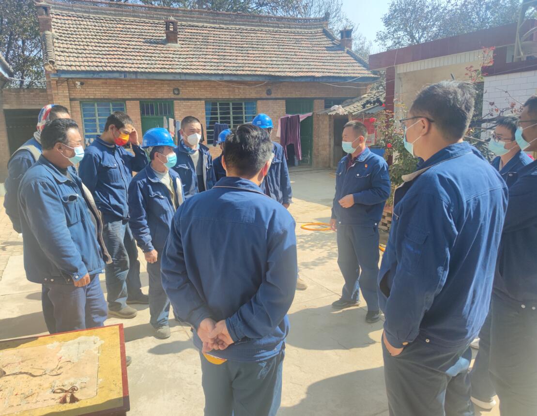 中能建建筑集團(tuán)正寧百萬項目部開展合作隊伍租房處疫情防控、用電防火專項檢查