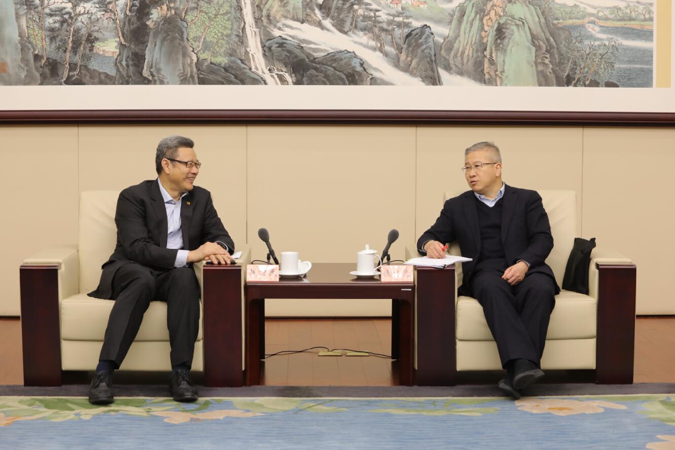 國家電投黨組書記、董事長錢智民拜會浙江省委常委、常務(wù)副省長徐文光