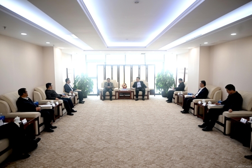 中國電建黨委常委、副總經(jīng)理王小軍會見大理州委副書記肖創(chuàng)勇