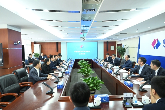 中國電建黨委書記、董事長丁焰章會見蘇州高新區(qū)黨工委書記毛偉