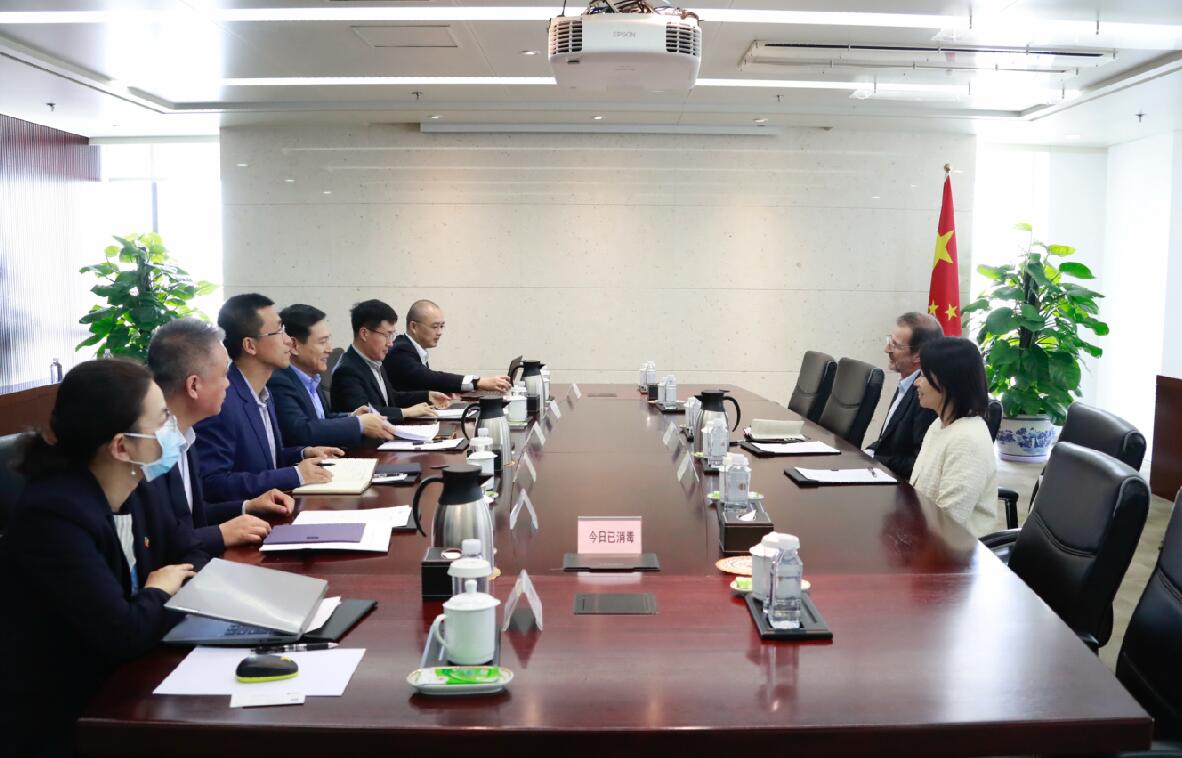 國家電投黨組成員、副總經(jīng)理陳海斌會見國際鋁業(yè)協(xié)會秘書長邁爾斯·珀瑟