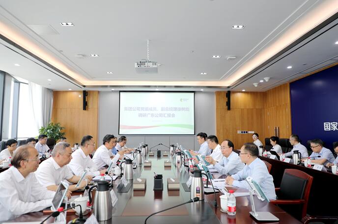 國家電投黨組成員、副總經理徐樹彪拜會廣東省委常委、常務副省長張虎