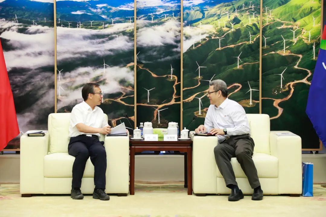 國家電投黨組書記、董事長錢智民會見河北省滄州市市長向輝