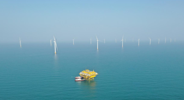 山東首個(gè)百萬千瓦級(jí)海風(fēng)基地！國(guó)家電投半島南U1一期并網(wǎng)發(fā)電