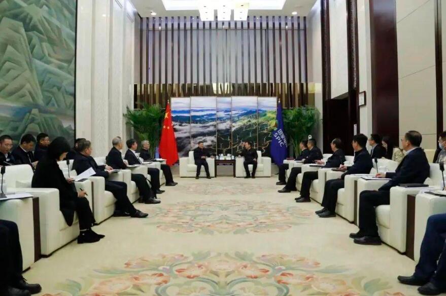 國(guó)家電投黨組書記、董事長(zhǎng)劉明勝會(huì)見東方電氣黨組書記、董事長(zhǎng)俞培根