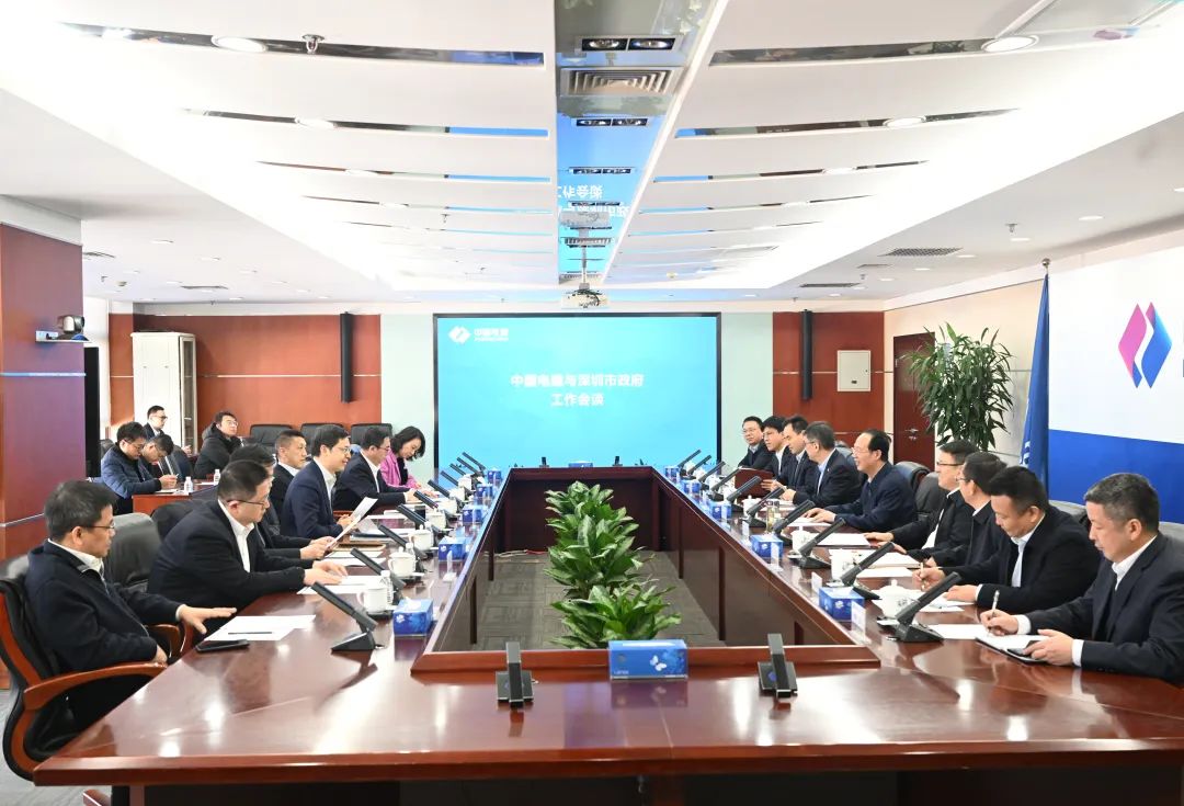 中國電建黨委書記、董事長丁焰章會見深圳市副市長張禮衛(wèi)