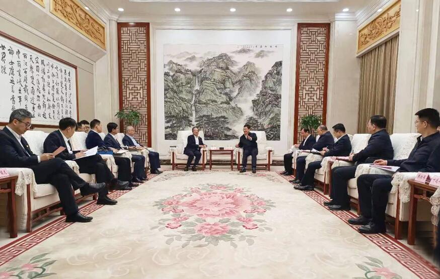 吳云拜會(huì)湖北省政府副省長(zhǎng)、黨組成員盛閱春