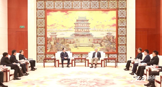 中國(guó)電建黨委書記、董事長(zhǎng)丁焰章拜會(huì)江西省委書記尹弘