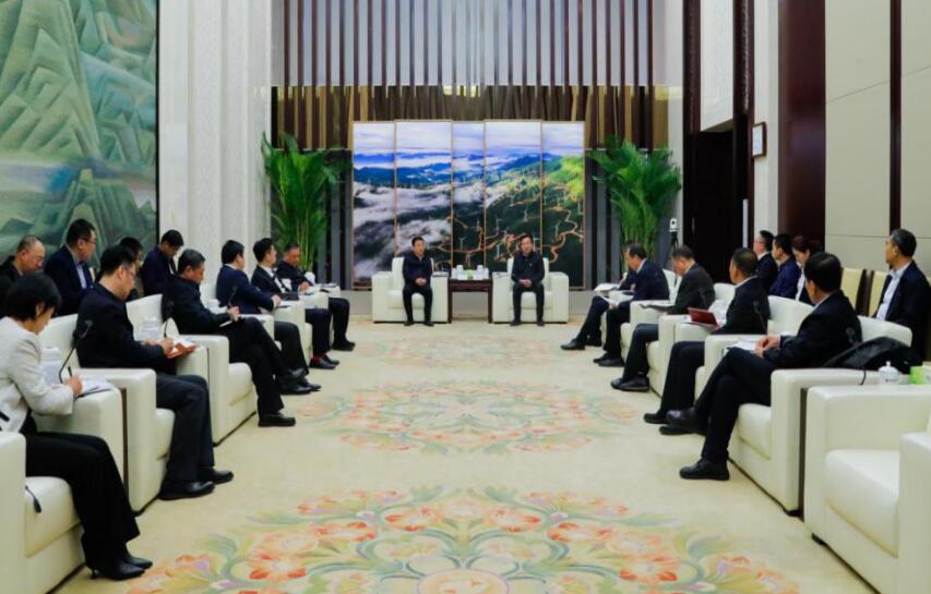 國(guó)家電投黨組書記、董事長(zhǎng)劉明勝會(huì)見遼寧省委常委、沈陽市委書記王新偉
