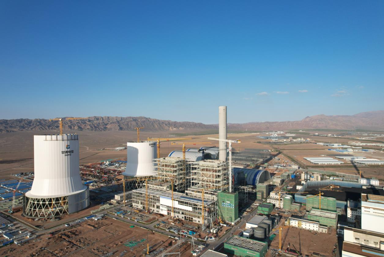 甘肅電投張掖百萬電廠3、4號機組DCS一次受電成功