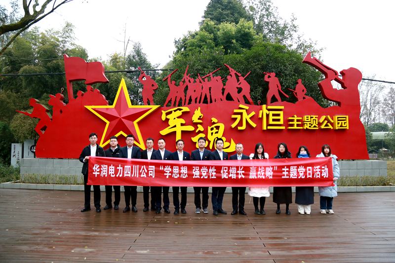 華潤電力四川公司聯(lián)合華潤集團(tuán)在川企業(yè)開展“學(xué)思想、強(qiáng)黨性、促增長、贏戰(zhàn)略”主題黨日活動(dòng)