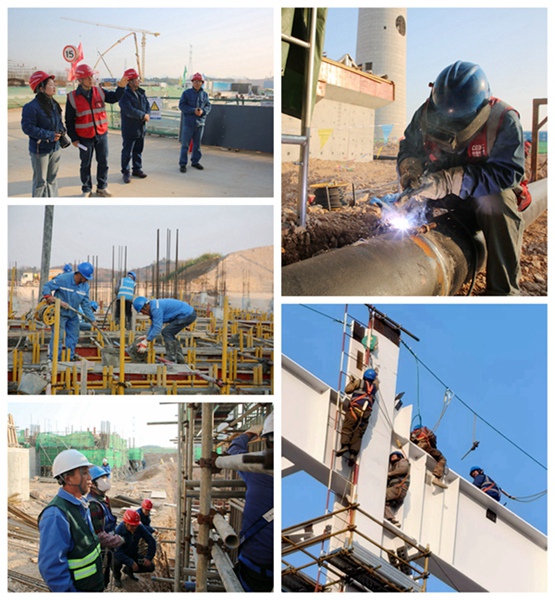 尋找“最美建設(shè)者”！陜煤石電開展工地?cái)z影主題黨日活動(dòng)