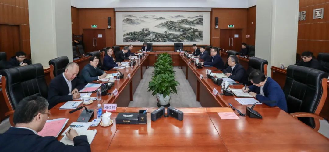 中核集團(tuán)會見中國一重董事、總經(jīng)理、黨委副書記呂智強一行